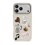 Oat Milk Please - iPhone 17 Pro Max Case, Elite Light (MagSafe) / Silver