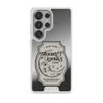 Moonlit Lovers - Samsung Galaxy S25 Ultra Case, Elite Mirror Light (Magnetic) / Silver