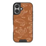 Earth Shell - iPhone 16 Plus Case, Elite Dark (MagSafe) / Silver
