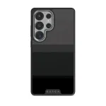 Monotone - Samsung Galaxy S25 Ultra Case, Elite Dark (Magnetic) / Silver