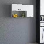 Mitmeotstarbeline kapp, Hanah Home, valge, 90 x 52 x 24,8, cm