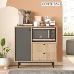Mitmeotstarbeline kapp, Hanah Home, RE1-SA, tamm Antratsiit, 88 x 85 x 35,5