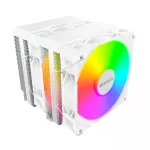 Montech NX600 ARGB protsessori &otilde;hujahuti 12 cm valge 1 tk