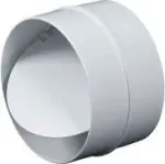 AWENTA &uuml;mmarguse kanali &uuml;hendusdetail tagasivooluklapiga, 100 mm, valge (KO100-22)