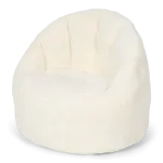 Little Dutch Children's Armchair &acute;Teddy Soft White&acute;