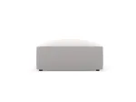 Leather Imitation Pouf, "Siena", 1 Seat, 93x93x40 Made in Europe