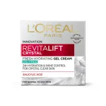 L'Oreal Paris, Revitalift Crystal, Hydrating, Gel Cream, For Face & Neck, 50 ml