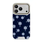 Frosty Pines - iPhone 17 Pro Case, Elite Light (MagSafe) / Gold