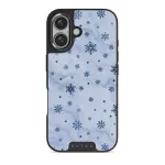 Ice Queen - Snowflakes iPhone 16 Case, Elite Dark (MagSafe) / Gunmetal