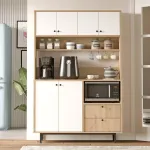 Mitmeotstarbeline kapp, Hanah Home, tamm, valge, 120 x 180 x 35,5
