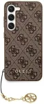 "4G Charms Collection Case Galaxy S24" Brown