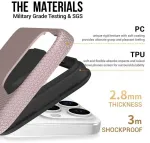 "Triangle Case iPhone 15 Pro Max" Rose Gold