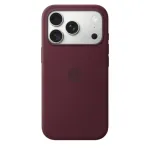 Juhtum Apple iPhone&nbsp;18&nbsp;Pro Silicone Case with MagSafe Burgundy