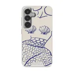 Marine Muse - Samsung Galaxy S25 Plus Case, Elite Light (Magnetic) / Silver