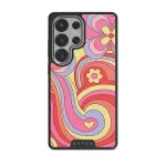 Roller Disco - Samsung Galaxy S25 Ultra Case, Elite Dark (Magnetic) / Silver