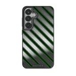 Wrapped - Samsung Galaxy S25 Plus Case, Elite Mirror Dark (Magnetic) / Silver