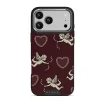 Lovestruck - iPhone 17 Pro Max Case, Elite Dark (MagSafe) / Silver