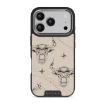 Taurus - iPhone 17 Pro Case, Elite Dark (MagSafe) / Silver / Nude