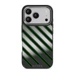 Wrapped - iPhone 17 Pro Case, Elite Mirror Dark (MagSafe) / Silver