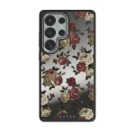 Forbidden Love - Samsung Galaxy S25 Ultra Case, Elite Mirror Dark (Magnetic) / Silver