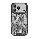 Ghost - iPhone 17 Pro Case, Elite Dark (MagSafe) / Silver