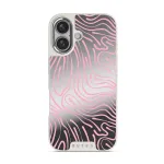 Hawaiian Breeze - iPhone 16 Case, Elite Mirror Light (MagSafe) / Silver