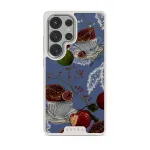 Afternoon Tea - Samsung Galaxy S25 Ultra Case, Elite Light (Magnetic) / Silver