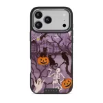 Trick or Treat - iPhone 17 Pro Max Case, Elite Dark (MagSafe) / Silver