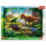 25-osast raamiga pusle &bdquo;Dinosaurused&ldquo;. 31343 &bdquo;Trefl&ldquo;