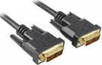 DVI-D to DVI-D (18+1) Black 3m