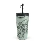 Virgo - Travel Mug, 500 ml / Straw / Turquoise