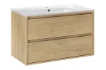 80 cm m&ouml;&ouml;blikomplekt koos &bdquo;Lava&ldquo; valamuga &bdquo;Lava set-voc 80 cm lava&ldquo;