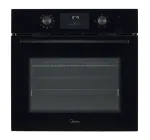 Midea MBO65M80M1-BK Oven, Built-in, Electric, Width 59.5 cm, Touch Display, Black