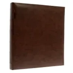 Album GED DBCL30 DELUX BROWN 29x32/60 lk | mustad lehed | nurgad/kleebised | raamatuk&ouml;itega | maks. 10x15 240