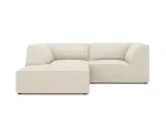 Modular Left Corner Sofa, "Siena", 3 Seats, 186x180x69 Made in Europe