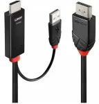Lindy kaabel: LINDY HDMI&ndash;DisplayPort-adapter, 2 m