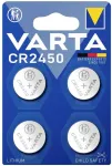 CR2450 3 V, 4 tk