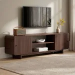 TV-alus, Hanah Home, Milano p&auml;hklipuu, 180 x 52 x 34