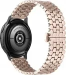 Strap Watch 20mm Metal Honeycomb Rose-Gold