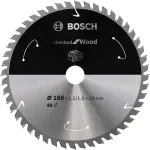 Bosch circular saw blade Standard for Wood, 160mm, 48Z (bore 20mm, for