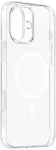 "TouchButton Magnetic Case iPhone 16" Transparent