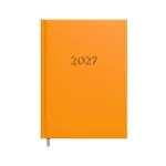 T&ouml;&ouml;vihik-kalender 2027. A5, oranž, sp.