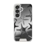 Midnight Ocean - Samsung Galaxy S25 Plus Case, Elite Mirror Light (Magnetic) / Silver