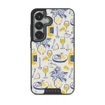 Couvert - Samsung Galaxy S25 Case, Elite Dark (Magnetic) / Silver