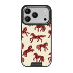 Mustang - iPhone 17 Pro Case, Elite Dark (MagSafe) / Silver