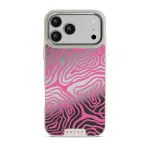 Pink Shores - iPhone 17 Pro Max Case, Elite Mirror Light (MagSafe) / Silver