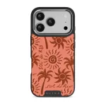 Ipanema - iPhone 17 Pro Case, Elite Dark (MagSafe) / Silver