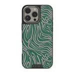 Hawaiian Breeze - iPhone 16 Pro Case, Elite Dark (MagSafe) / Silver
