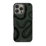 Poison - iPhone 16 Pro Case, Elite Dark (MagSafe) / Silver