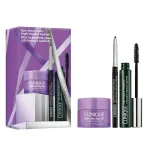 CLINIQUE_SET &bdquo;Eye Essentials High Impact&ldquo; ripsmetu&scaron;&scaron; 7 ml + silmapliiats &bdquo;Black&ldquo; + eemaldusbalsam 15 ml